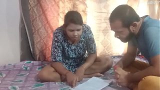 Desi bhabhi teaches young Devar about sex