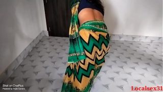Green Saree Tamil Milf Sex In Fivester Hotel