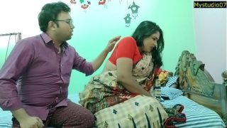 Horny indian desi couple enjoying hardly pussy sex in home