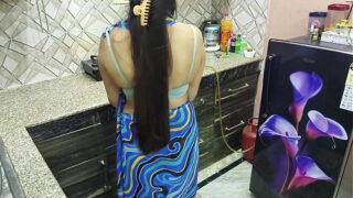 Indian Punjabi House Maid With Owner Fucking Hairy Pussy In Kitchen